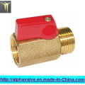 3/8"-1/2"Female X Male Brass Mini Ball Valve (a. 0129)